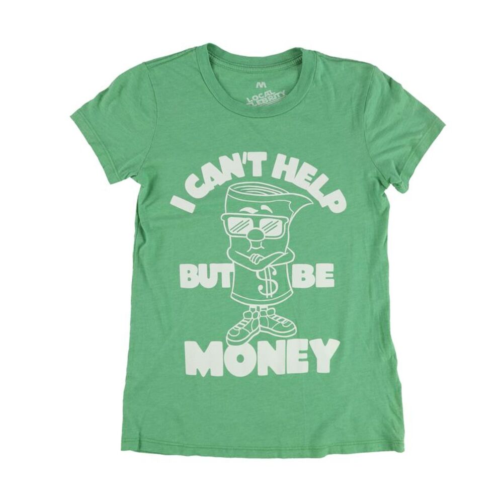 Local Celebrity Womens I Can't Help Graphic T-Shirt, NWT